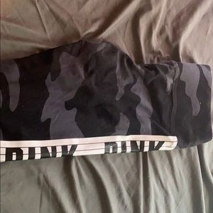 Pink/VictoriaSecret gray and black navy Yoga Pants